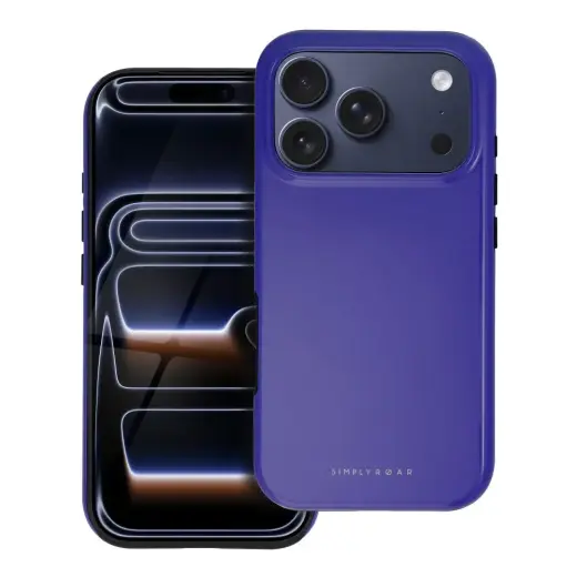 Roar Rainbow Bumper phone case with MagSafe support for Samsung Galaxy A37 (A376) purple