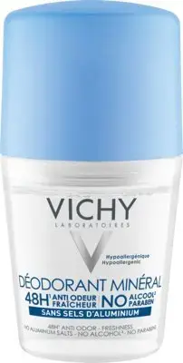 Vichy 48 Hour Aluminium Salt-Free Mineral Deodorant Roll-on 50ml