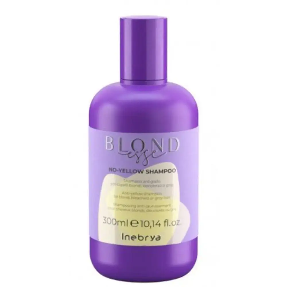 Inebrya Blondesse No-Yellow Shampoo (blonde, Bleached or Grey Hair) - 300ml