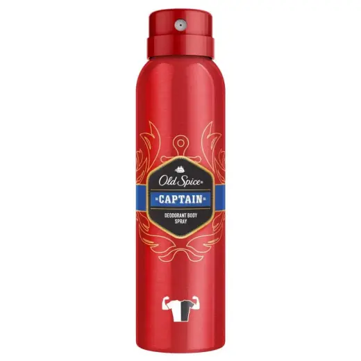 Old Spice Captain Deodorant Spray - 150 Ml