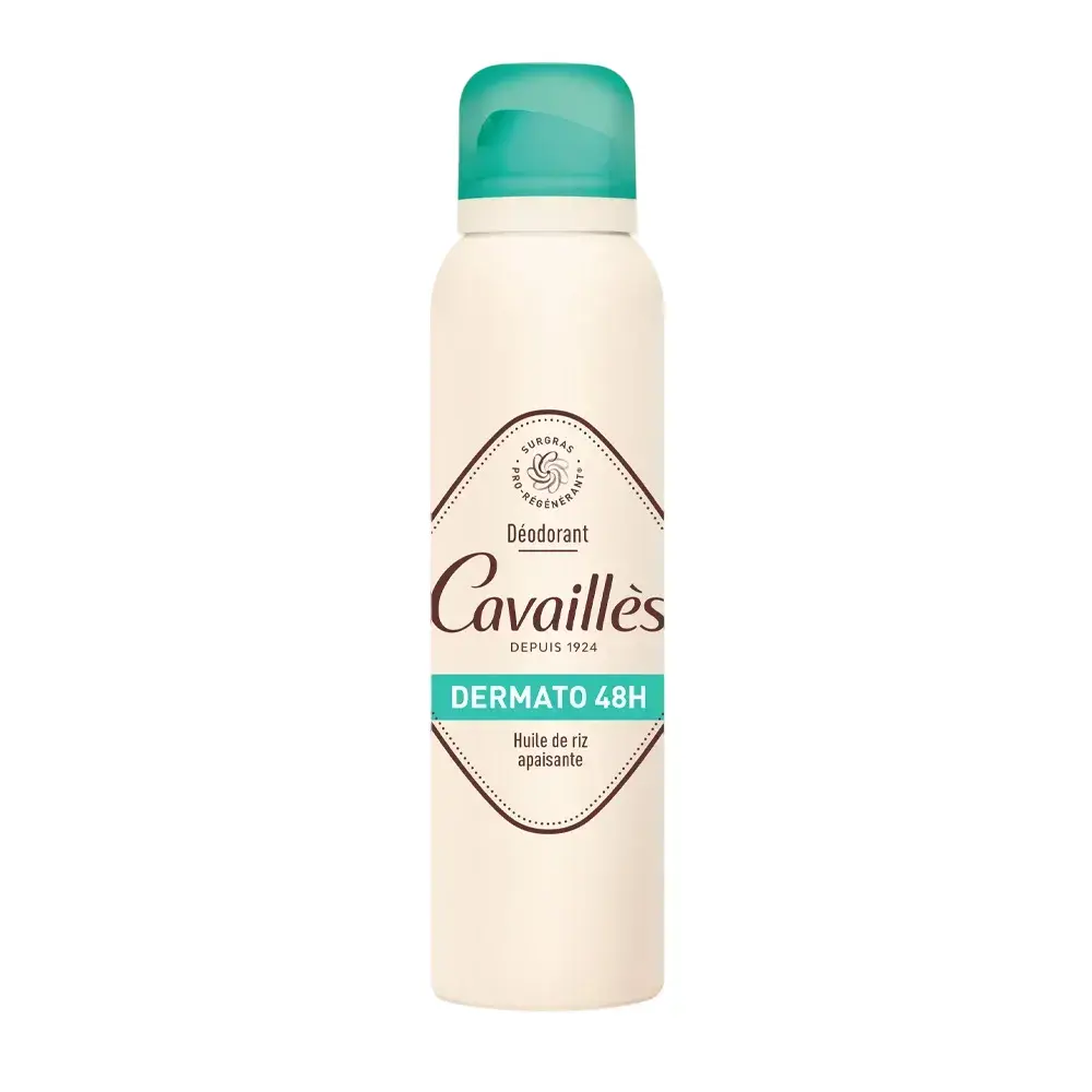 Roge Cavailles, Dermato, Natural Ingredients, 48h Protection, Deodorant Spray, For Women, 150 ml