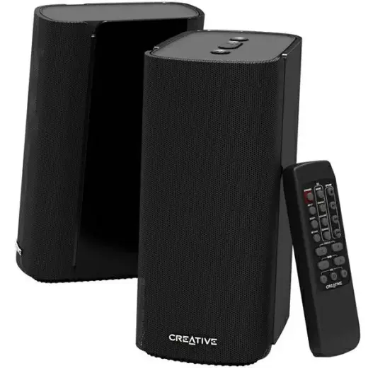 Creative Bezvadu skaļruņi 2.0 T100 black|black Bluetooth 5.0