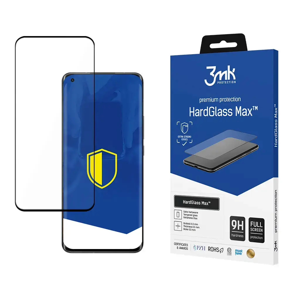 Xiaomi Mi 11 Pro 5G Black - 3mk HardGlass Max™ screen protector
