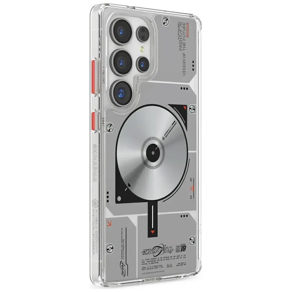 Case Skinarma Nova MagSafe for Samsung    Galaxy S25 Ultra transparent