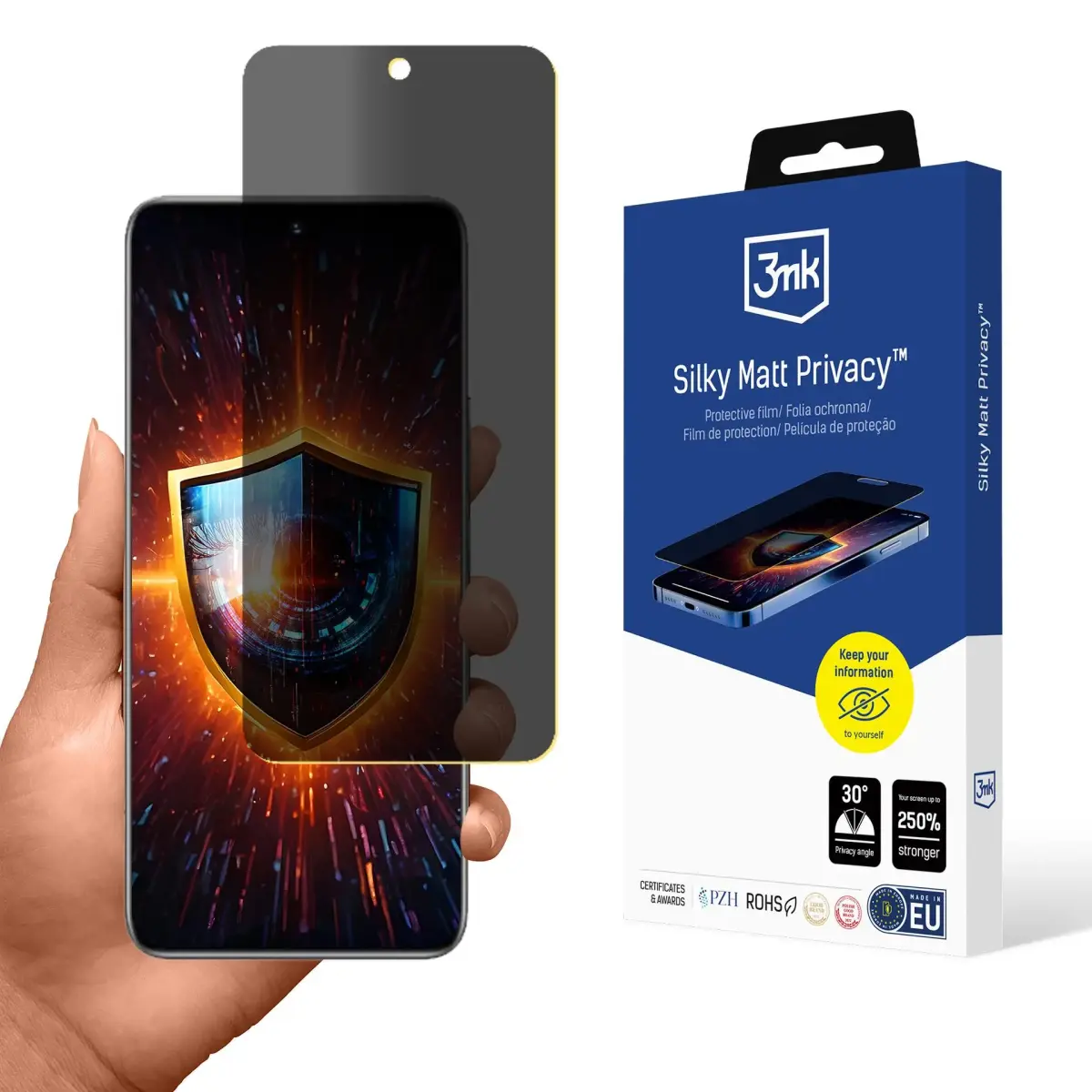 Honor 200 - 3mk Silky Matt Privacy