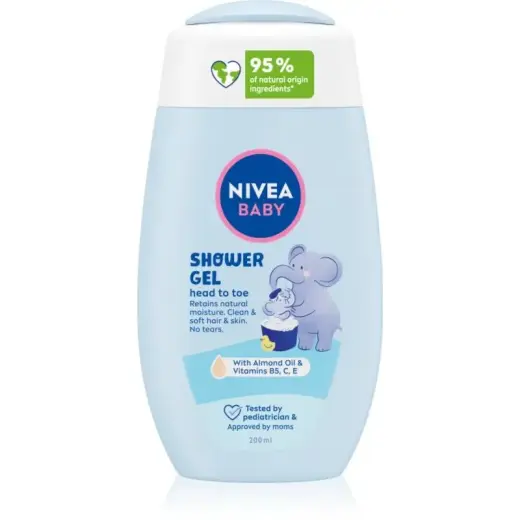 Nivea Baby Head Toe Shower Gel 200ml