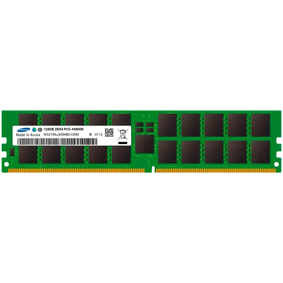 SAMSUNG 128GB DDR5 5600MHz CL46 ECC RDIMM 2Rx4
