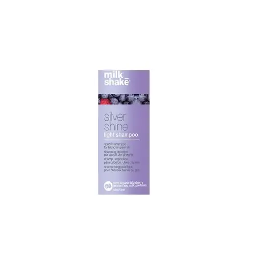 Milk Shake, Silver Shine Light, Sulfates-Free, Hair Shampoo, For Neutralisation Of Yellow Tones, 10 ml