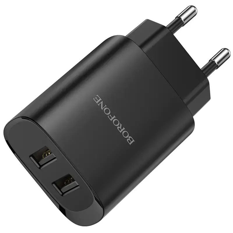 Borofone BN2 tīkla lādētājs | 10W | USB-A | melns