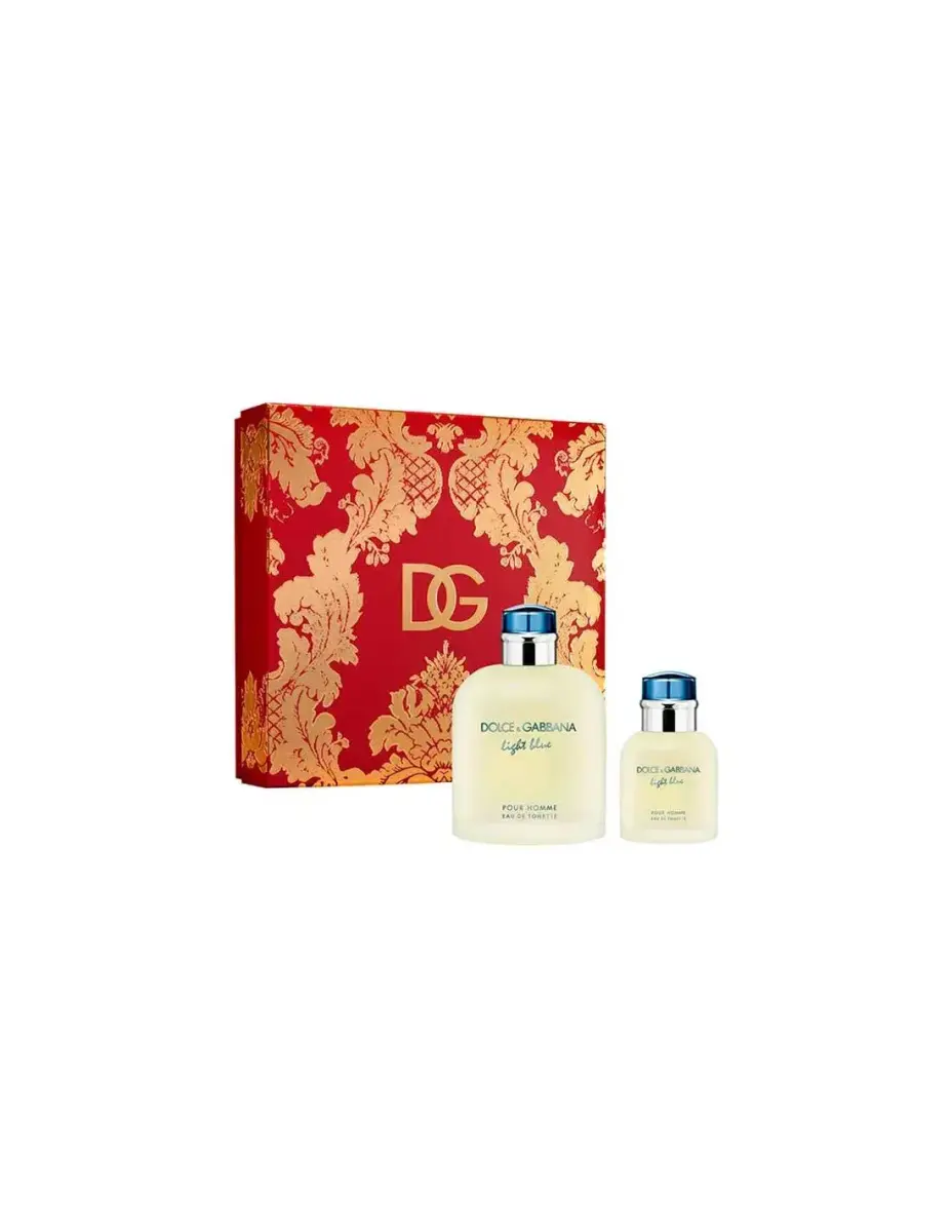 Dolce AND Gabbana Dolce and Gabbana Dolce and Gabbana Dolce and Gabbana Dolce and Gabbana Dolce and Gabbana Dolce and Gabbana Light Blue Pour Homme Lot 2 Pieces