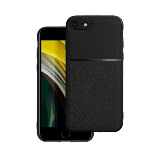 NOBLE telefono dėklas iPhone 7 | iPhone 8 | iPhone SE (2020) | iPhone SE (2022) juodas