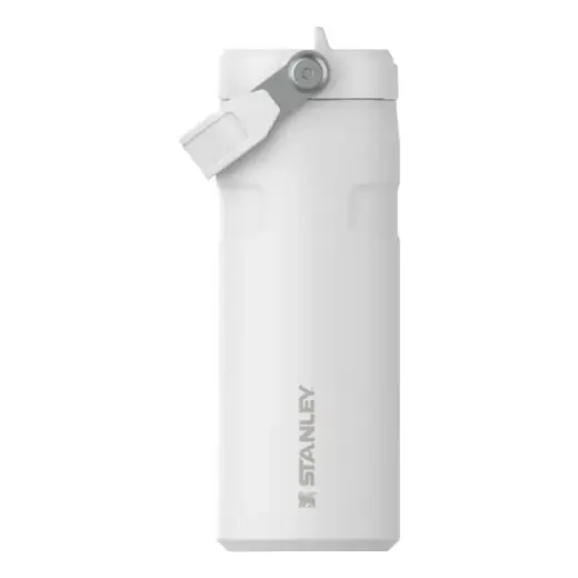 Termospudel kõrrega The IceFlow Bottle Flip Straw 2.0 0.47L valge