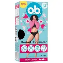 O.b. Period Underwear M/L 1.0ks