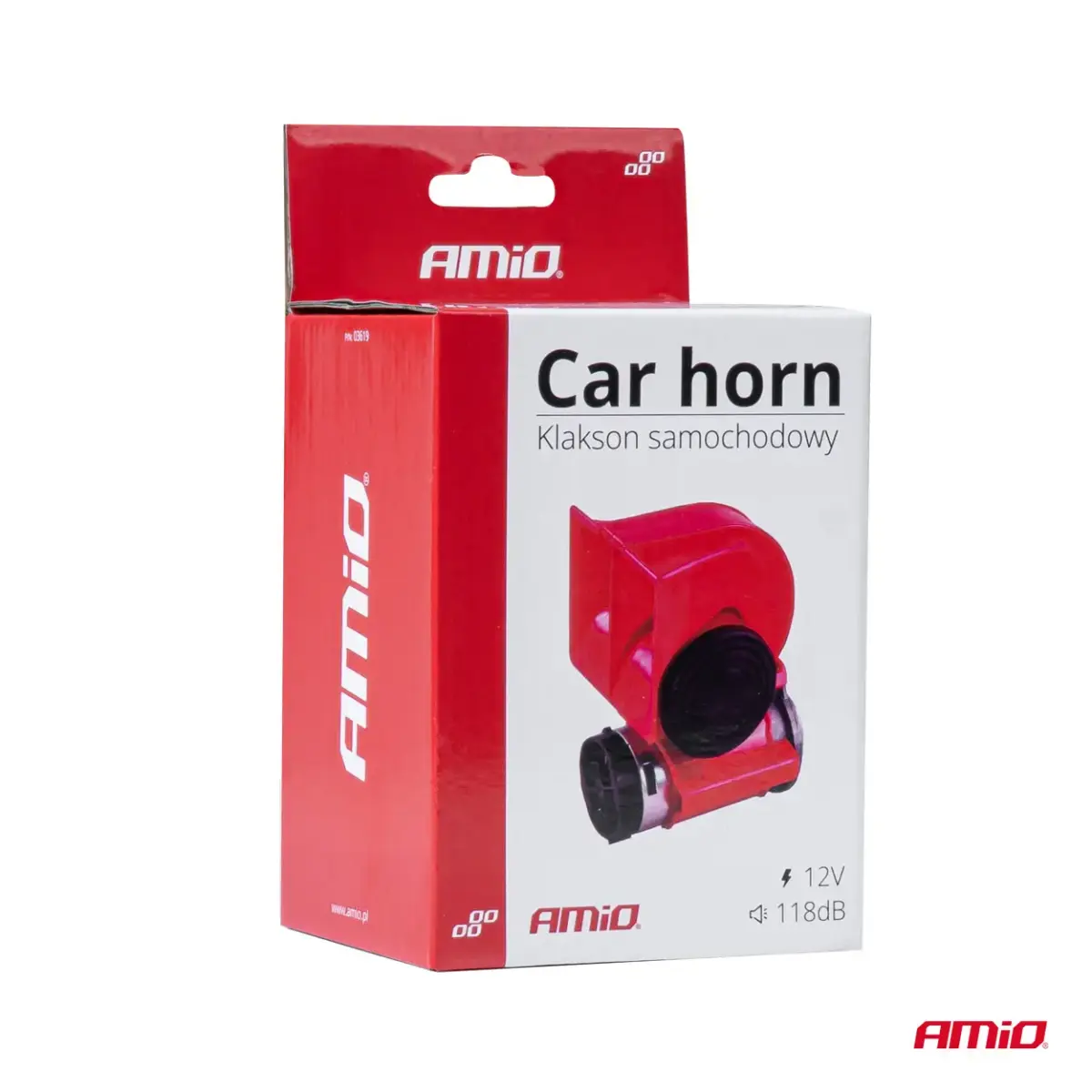Horn 12V with relay AMIO-03619