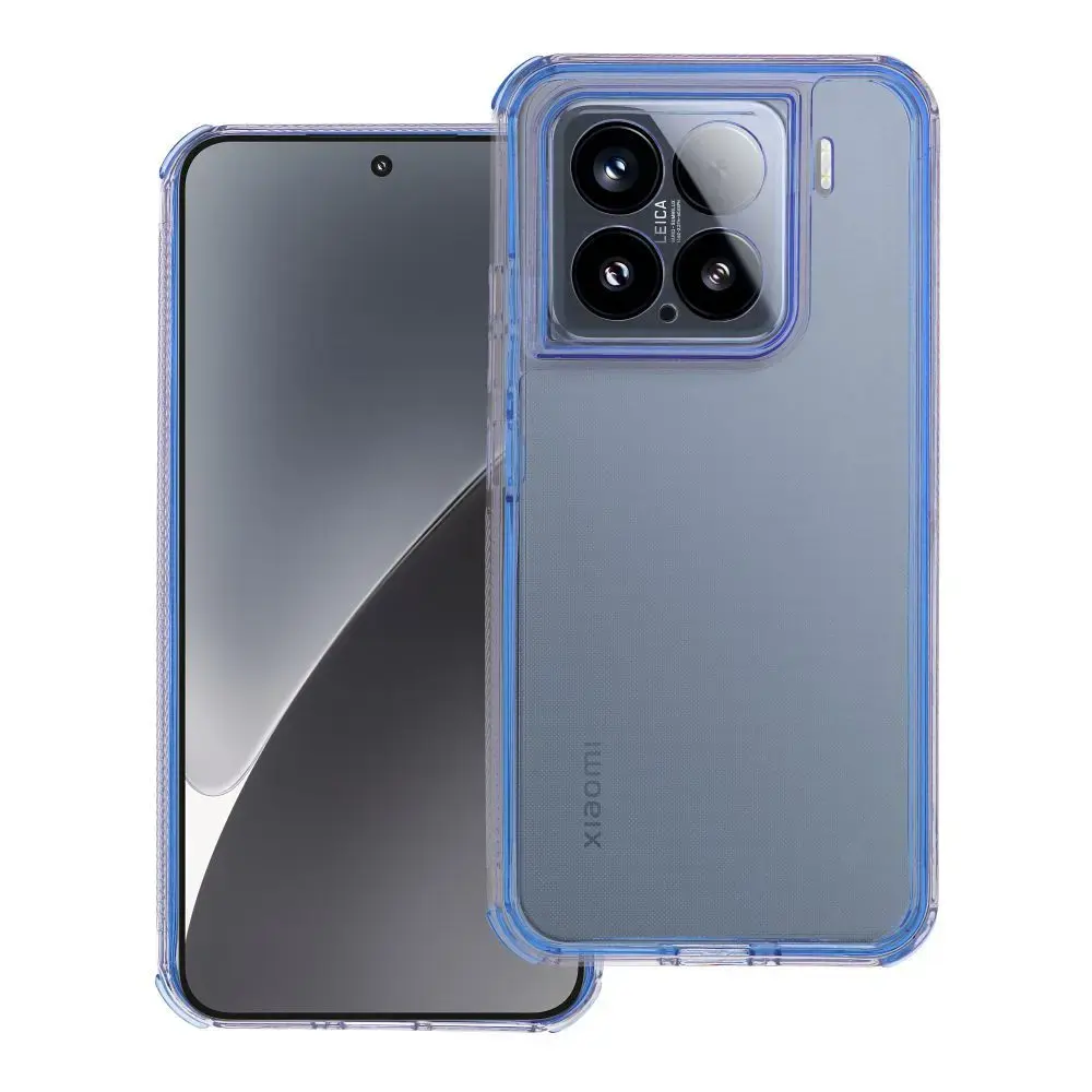 MATRIX CLEAR Case for XIAOMI 15 blue