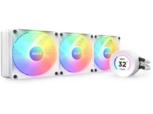 CPU Watercooling Kraken Elite 360 RGB LCD white