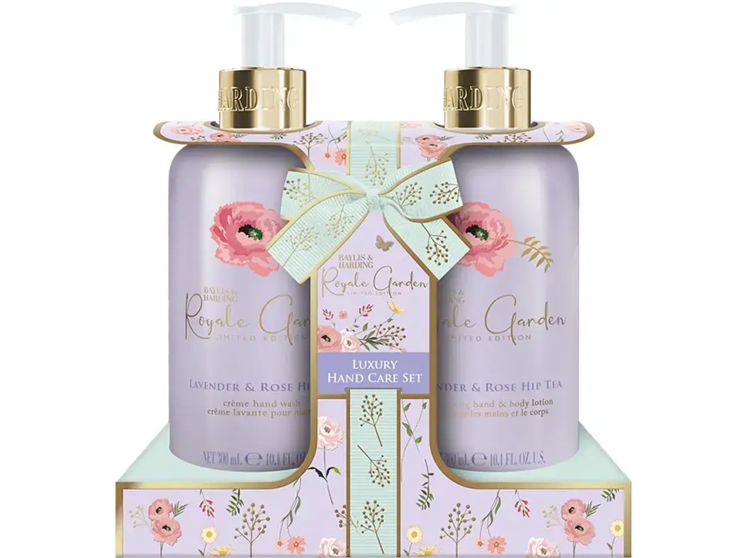 Baylis & Harding Royale Garden Luxury Hand Care Gift Set in Clear
