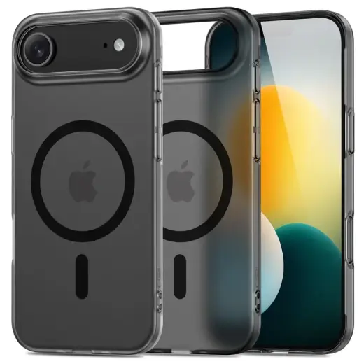 TECH-PROTECT MAGSLIM phone case with MagSafe support for iPhone 17 Air matte black