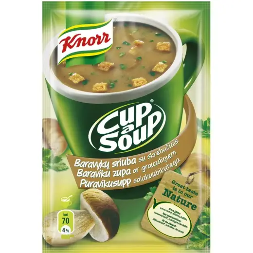 Baraviku zupa KNORR, šķīstošā, 15 g