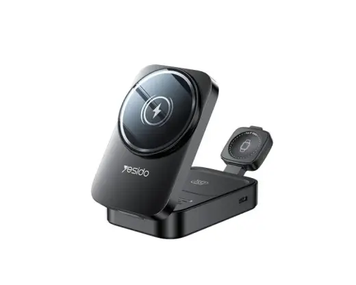 Yesido DS27 3-in-1 wireless charger | Qi | 20W | black