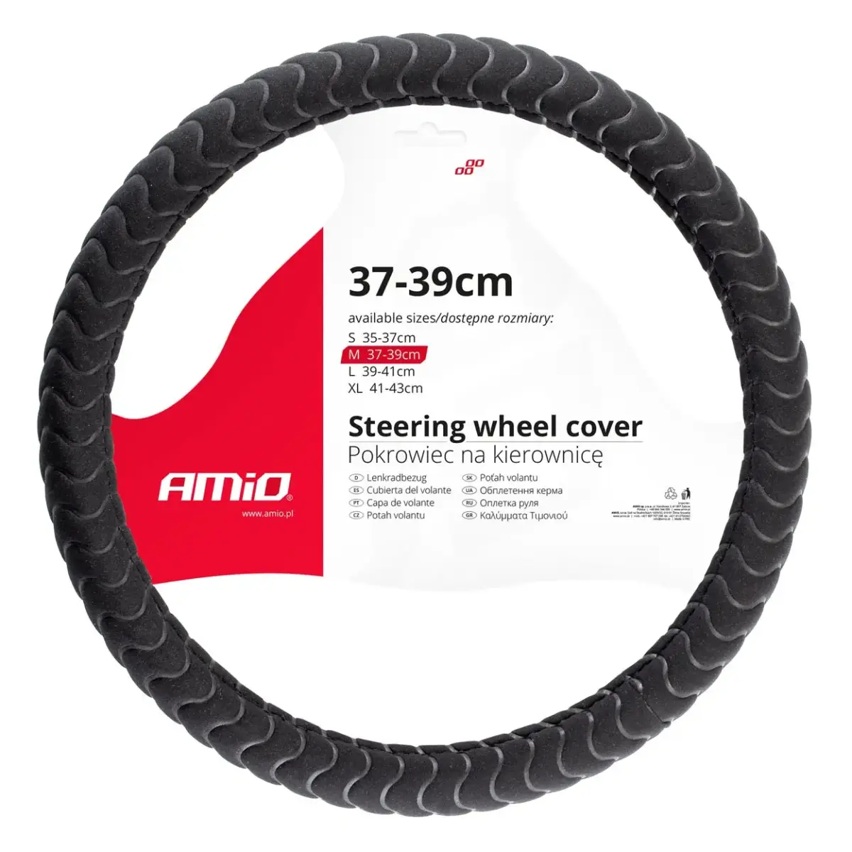 Steering wheel cover SWC-32-M (37-39cm)