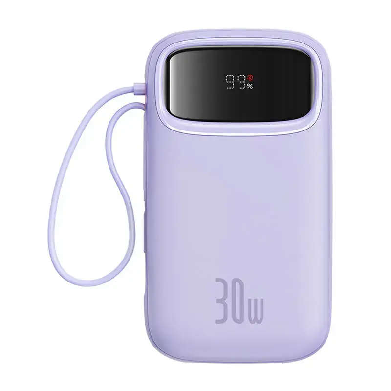 Baseus QPow 2 external battery (powerbank) | 20000 mAh | 30W | USB-C, USB-A | purple