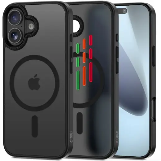 TECH-PROTECT MAGMAT XT 4-SET чехол с поддержкой MagSafe для телефона Apple iPhone 17 матовый черный