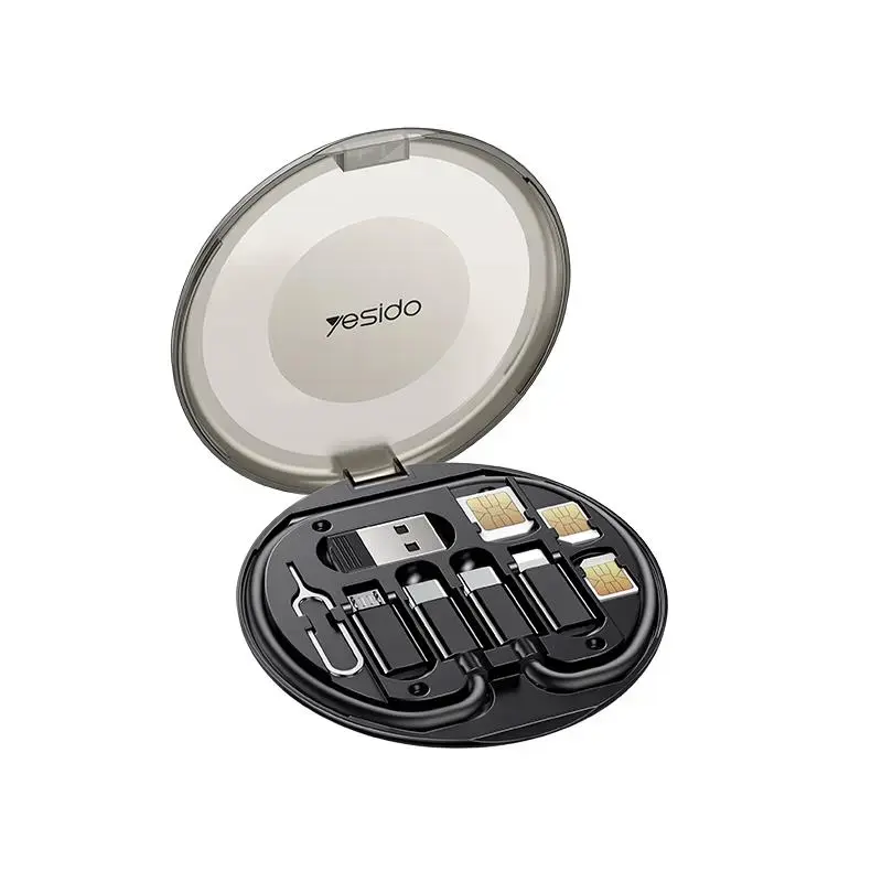 YESIDO ACCESSORY SET CA118 (MULTIFUNCTIONAL) BLACK