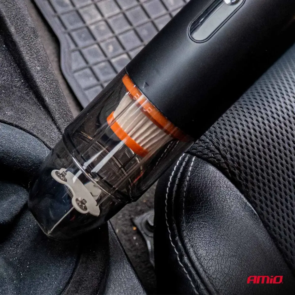 Car vacuum cleaner 6 kPa 50W 150ml (BATT) AMIO-04888