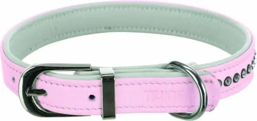 Kakla siksna - Trixie Active Comfort collar with rhine stones, XS–S: 20–24 cm|12 mm