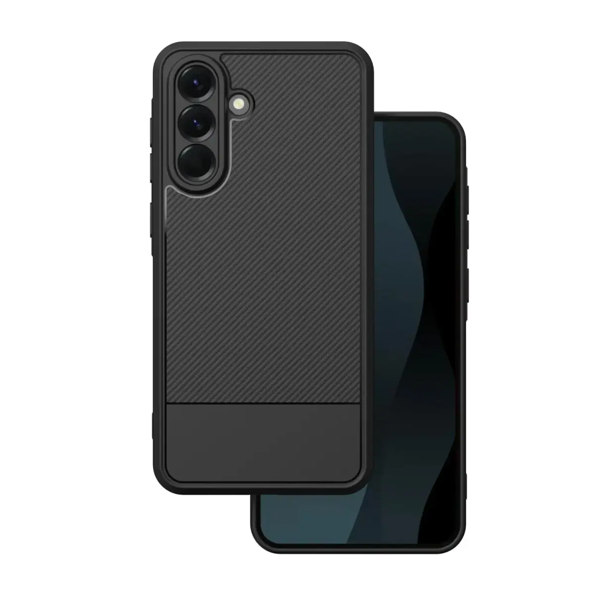 Simple Carbon case for Samsung Galaxy A37 5G black