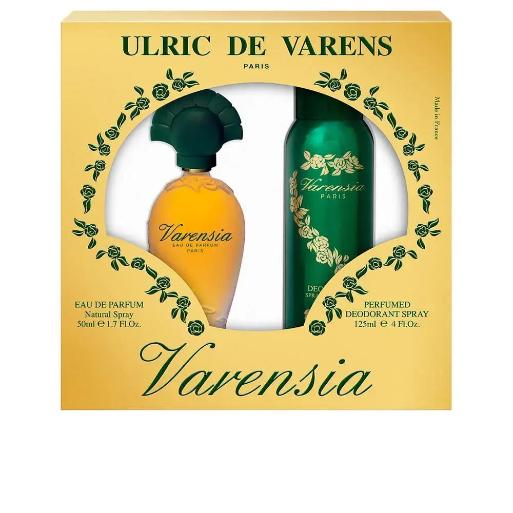 Ulric de Varens Varensia Eau De Parfum Spray 50ml Set 2 Pieces