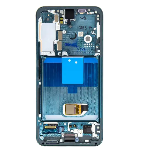 LCD display + Touch Unit + Front Cover Samsung S901B Galaxy S22 Green (Service Pack)