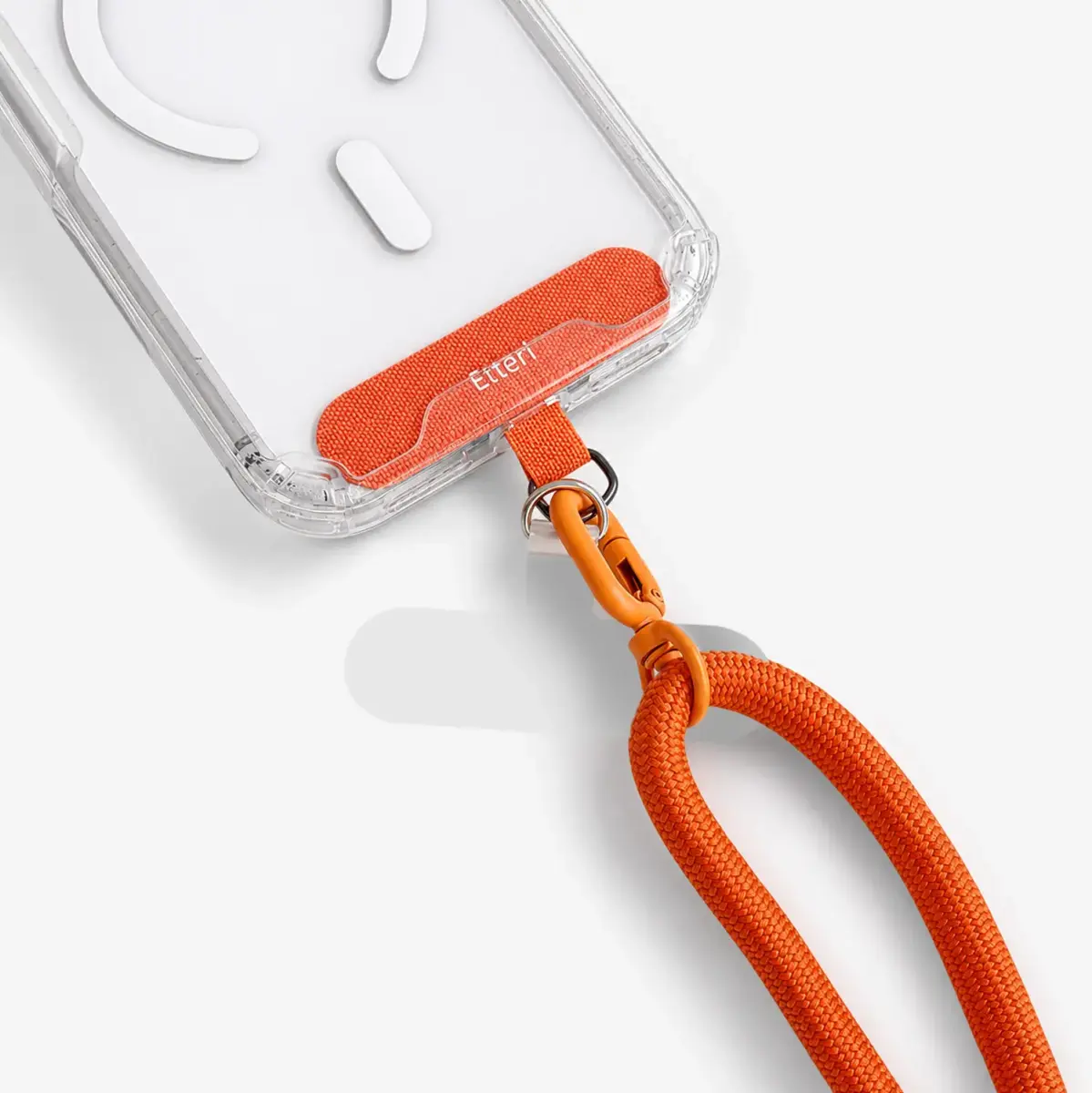 Etteri universal neck lanyard for phones orange