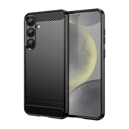 Carbon telefono dėklas Samsung Galaxy S26 Ultra (S948) juodas