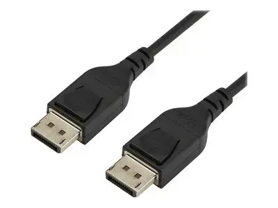 StarTech.com 2 m VESA Certified DisplayPort 1.4 Cable - 8K 60Hz HBR3 HDR - 7 ft Super UHD 4K 120Hz - DP to DP Slim Video Monitor Cord M|M - DisplayPort cable - 2 m