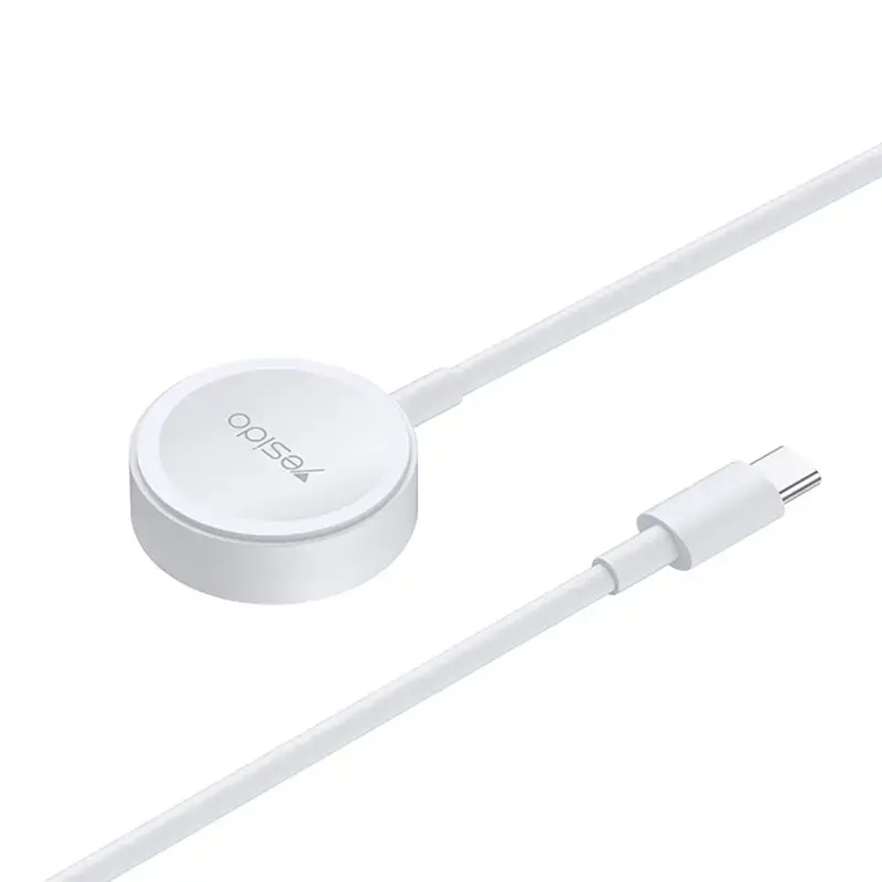 Yesido Induction charger CA112 Type C for Apple Watch smartwatch white