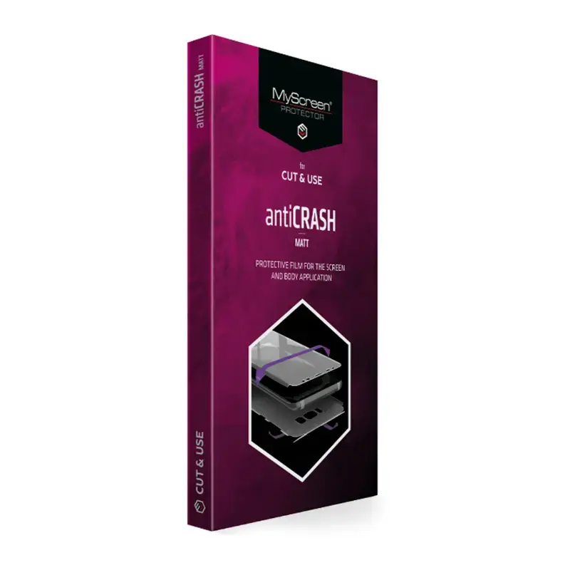 Screen Protector MyScreen CUT&USE AntiCrash Matt Dry 4.0 for plotter 6,5 inches (10 pieces)