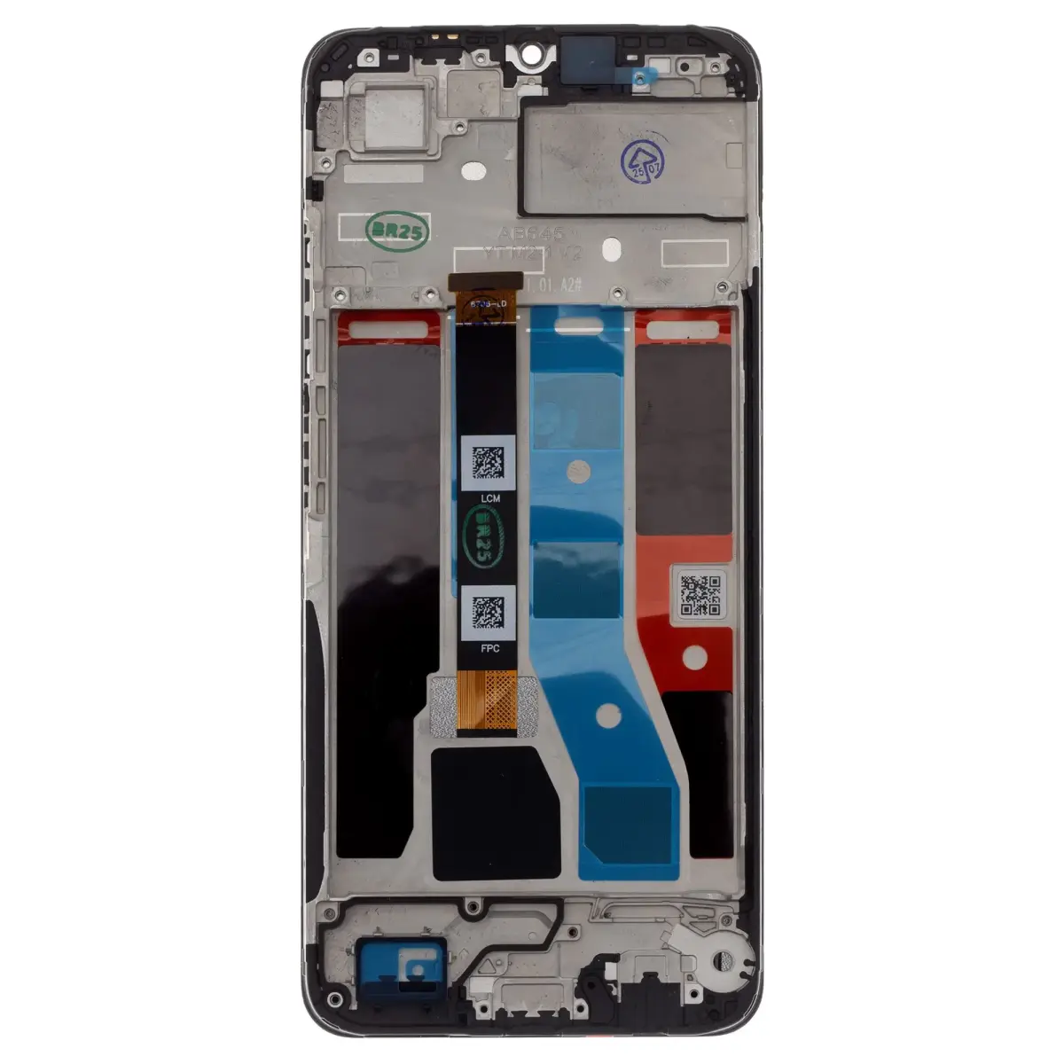 LCD Display + Touch Unit + Front Cover for Realme Note 50