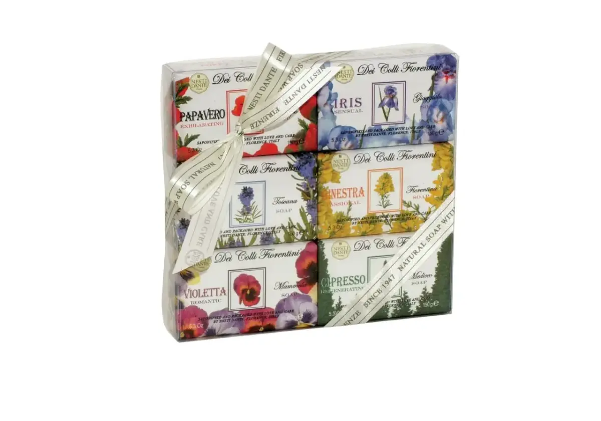 Set, Nesti Dante, Dei Colli Fiorentini, Soap Bar, 6 pcs, 150 g