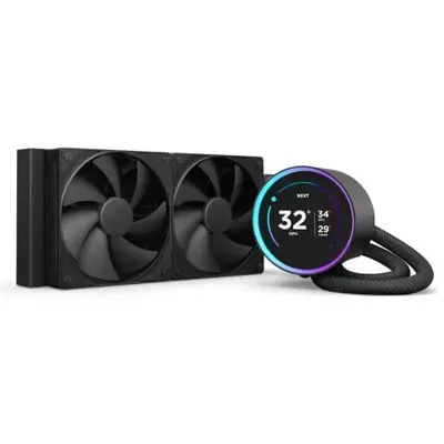 NZXT Kraken Elite 240 - processor liquid cooling system - with LCD display