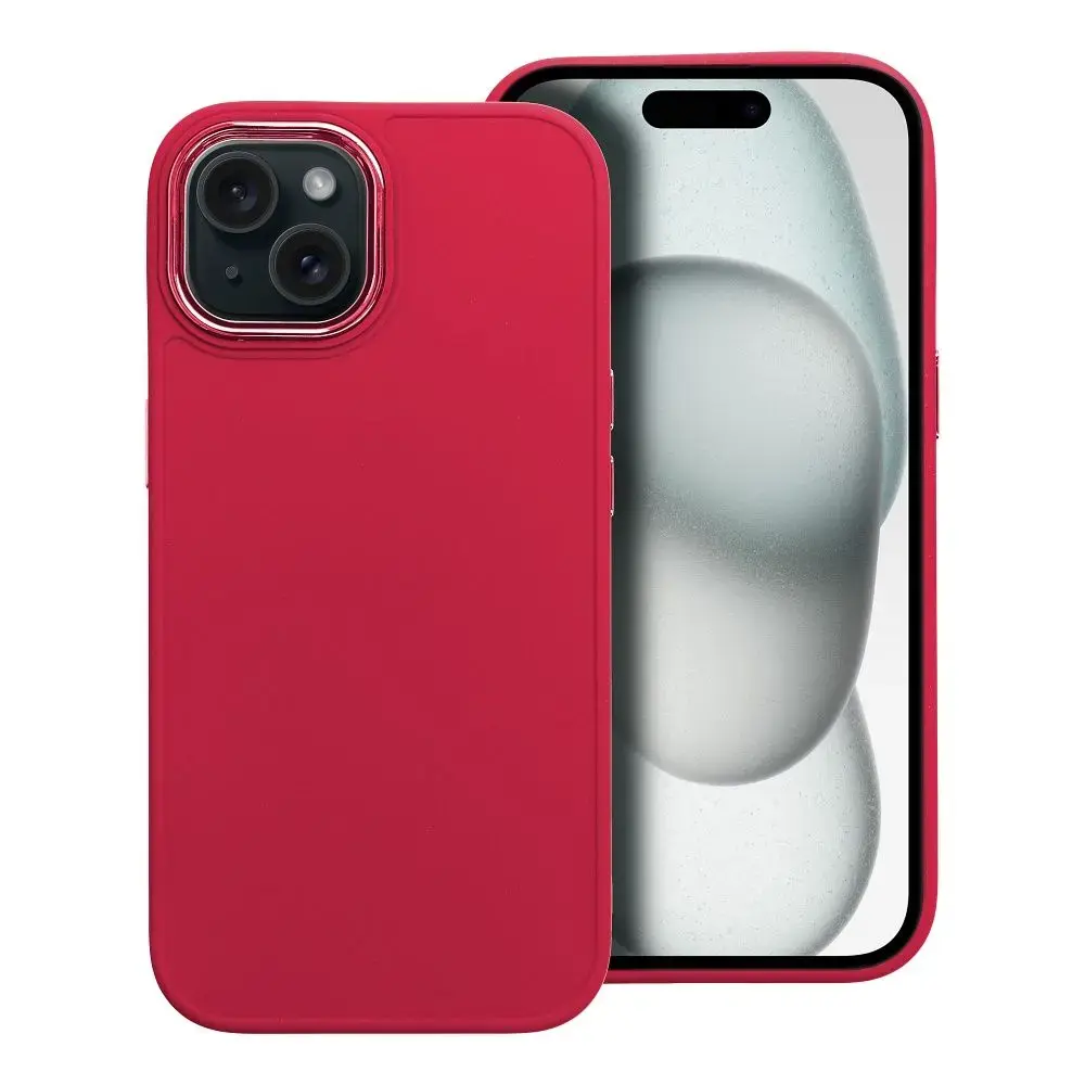 FRAME maciņš telefonam iPhone 15 rozā