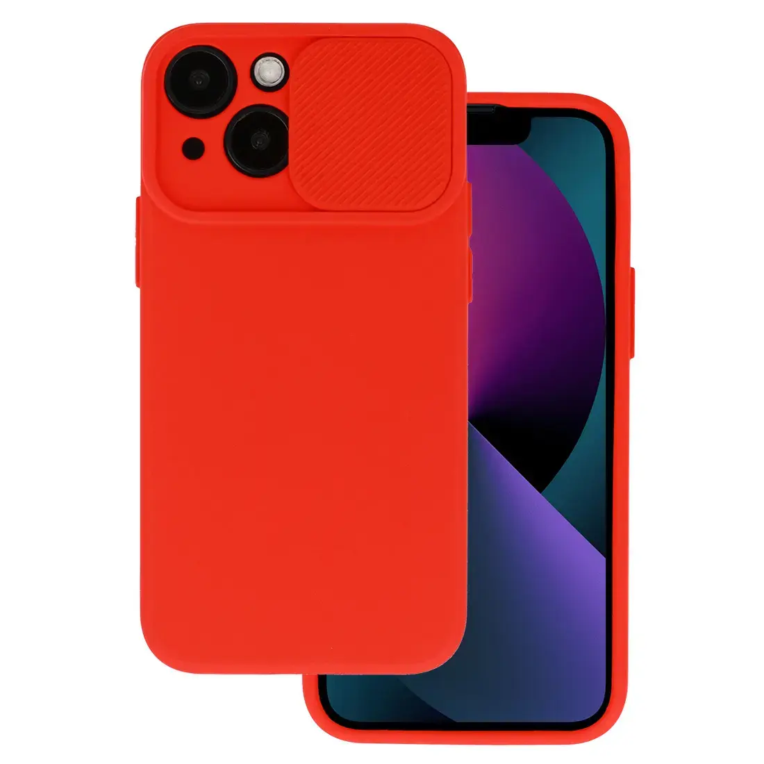 Camshield Soft for Iphone 15 Red