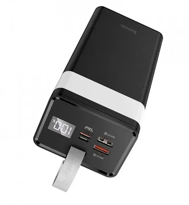 Блок питания Hoco J86 Powermaster 40000 мАч | 22,5 Вт | Quick Charge 3.0 черный