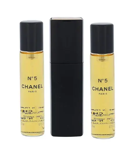 Chanel No.5 3x 20 ml Twist and Spray Eau de Toilette 20 ml