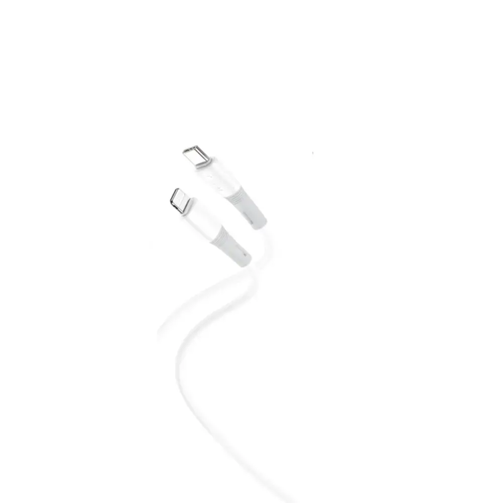 XO NB-Q226A datu pārraides un uzlādes vads | USB-C uz Lightning | PD | 27W | 1m | balts