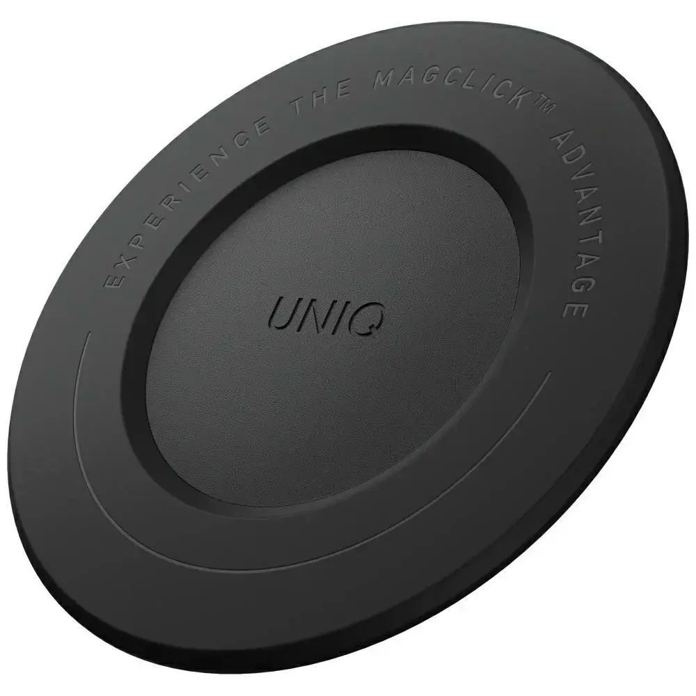 Magnetic holder UNIQ SnapMount self-adhesive black