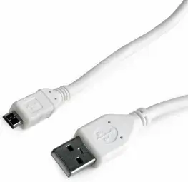 Gembird data transfer and charging cable | USB-A to Micro USB | 1m | white