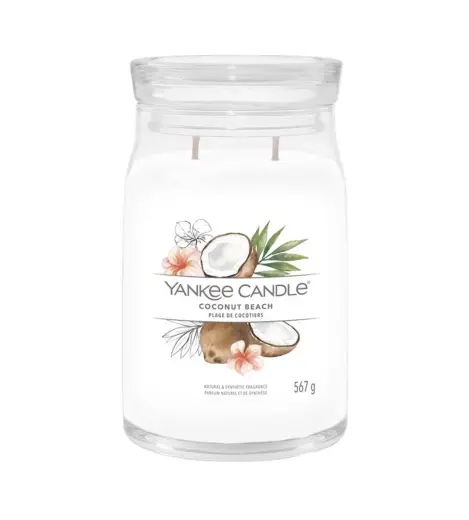 Yankee Candle Coconut Beach signature candle 567 g