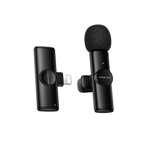Borofone Lavalier wireless microphone BFK16 Winner Lightning black